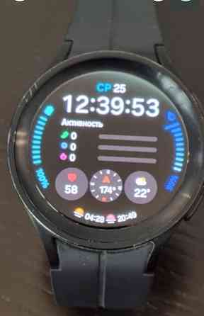 Samsung Galaxy Watch 5 Pro 45mm eSIM SM-R925 Black (SM-R925FZKASEK) Киев