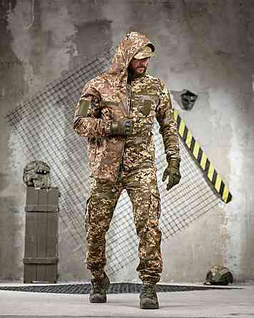 Тактичний костюм softshell 6в1 піксель ПП7860 Київ