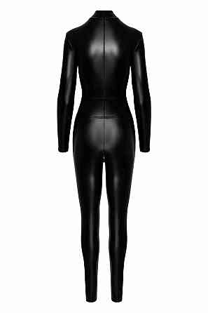 Комбінезон Noir Handmade F319 Caged, XXL, під латекс, довгий рукав, з доступом, кільце на поясі Sex Aura Київ