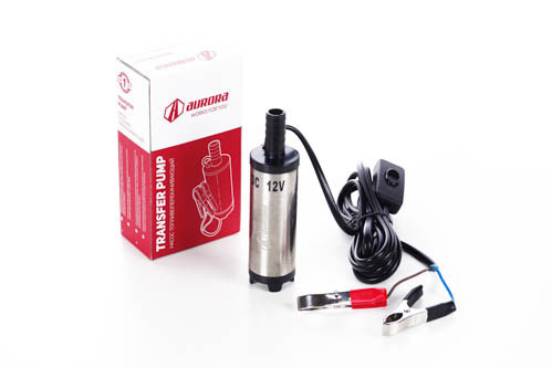 Топливный насос Ø38 мм для шланга 16 мм, 12В, давление 2,5 бар AURORA Харьков - изображение 1
