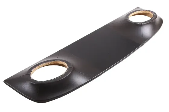 Полка багажника 2101 АвтоКомфорт под колонки кожзам черный Винница