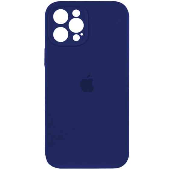 Чохол для смартфона Silicone Full Case AA Camera Protect for Apple iPhone 12 Pro 39,Navy Blue Київ