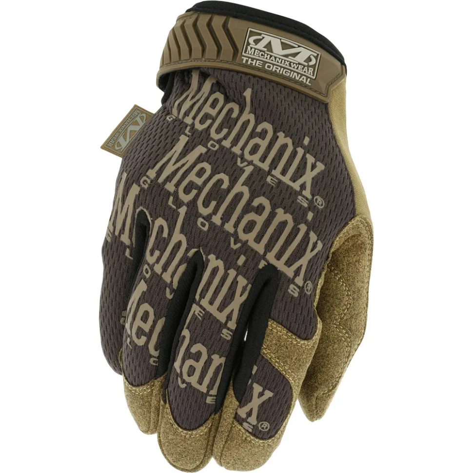 Тактические перчатки Mechanix Original (Коричневые) XL Винница - изображение 8