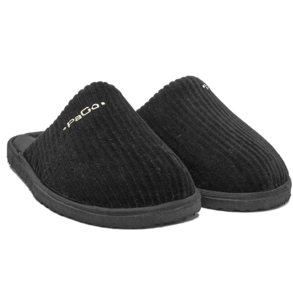 Тапочки Чоловічі Домашні Закриті PaGo Чорний Одеса - фото 4