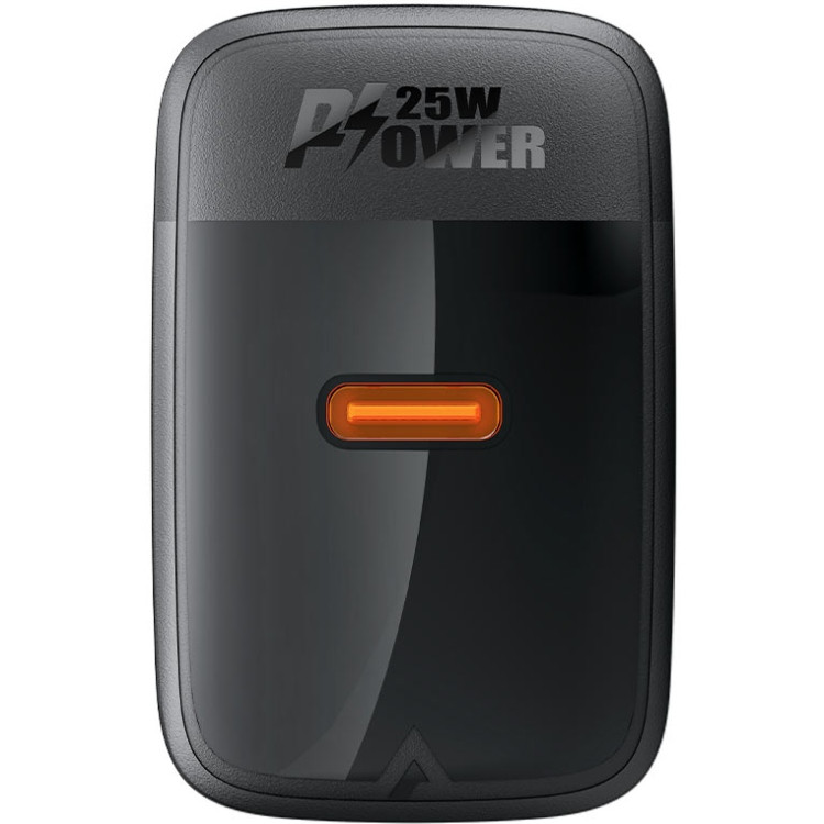 Зарядний пристрій 1xUSB-C 25W Gan A104 Fast Charger black Acefast Винница - изображение 4