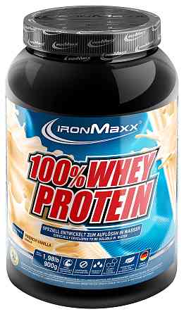 Протеїн Ironmaxx 100% Whey Protein 900 g (French vanilla) Луцьк