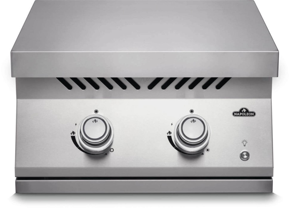 Сверхмощная двойная конфорка для встраивания с крышкой из нержавеющей стали Napoleon BIB18PBPSS-CE Код: 010717 Ровно - изображение 10