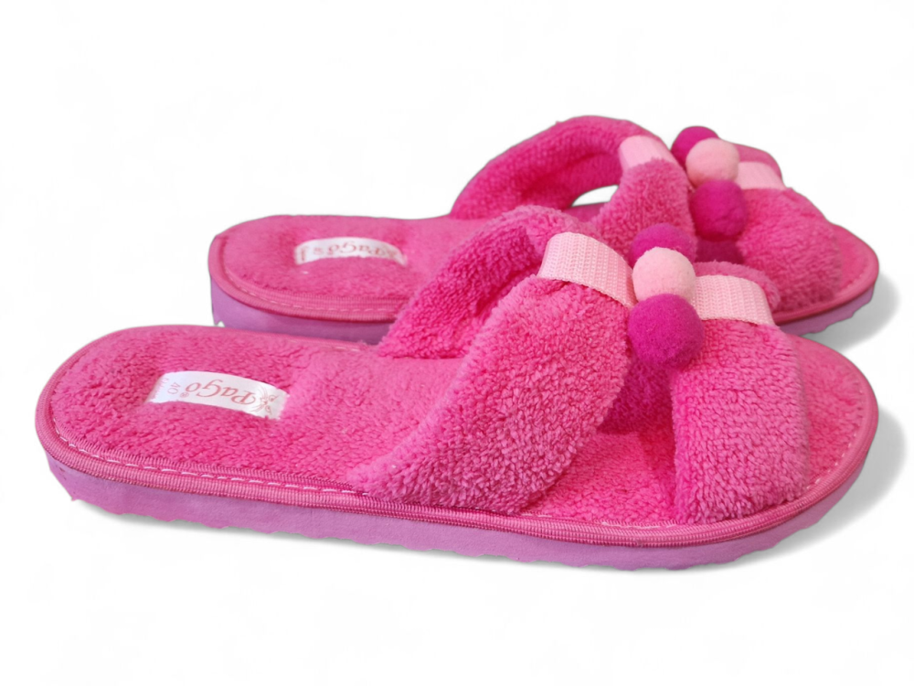 Тапочки женские домашние PaGo солоха махра розовый лаванда  солоха 25,5 см 40 р Одесса - изображение 9