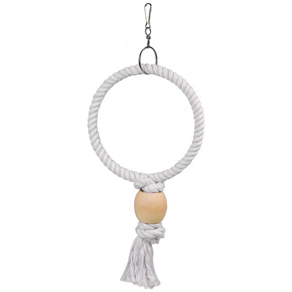 Flamingo Ring ФЛАМІНГО МОТУЗЯНЕ КІЛЬЦЕ іграшка для папуг Київ - фото 1