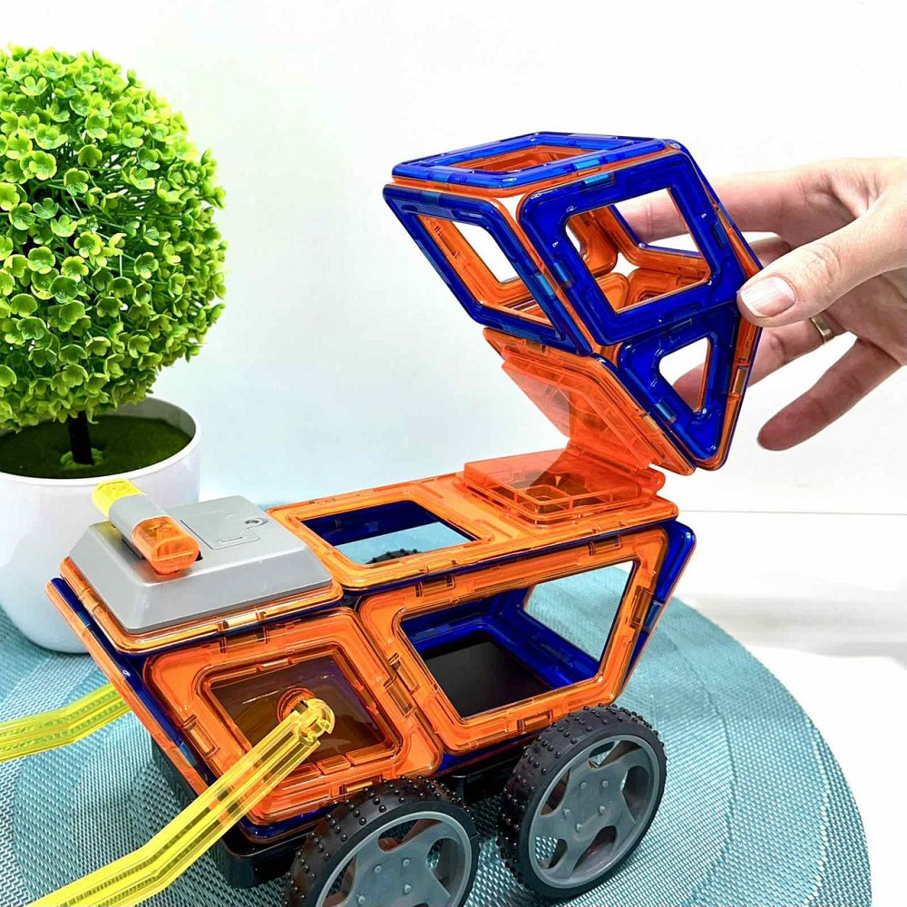 Конструктор магнітний Limo Toy Транспорт 42 деталі (LT6004) Чернигов - изображение 8