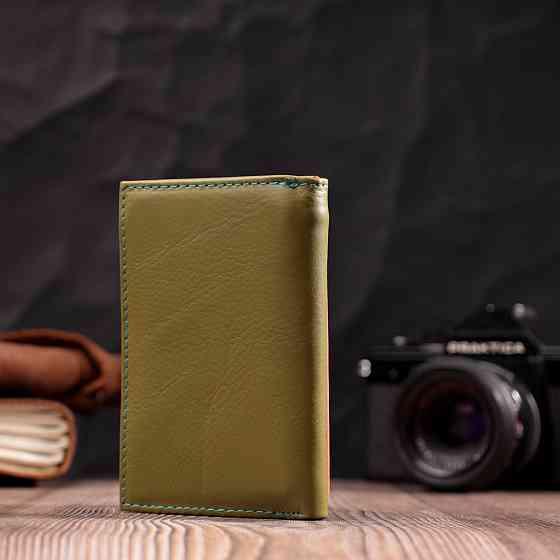 Модный женский кошелек из качественной натуральной кожи ST Leather 19464 Разноцветный Киев