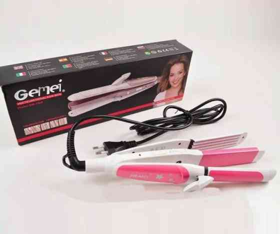 Праска Щипці для волосся 3 in 1 Плойка Гофре Випрямляч (ВідеоОбзор) Дніпро