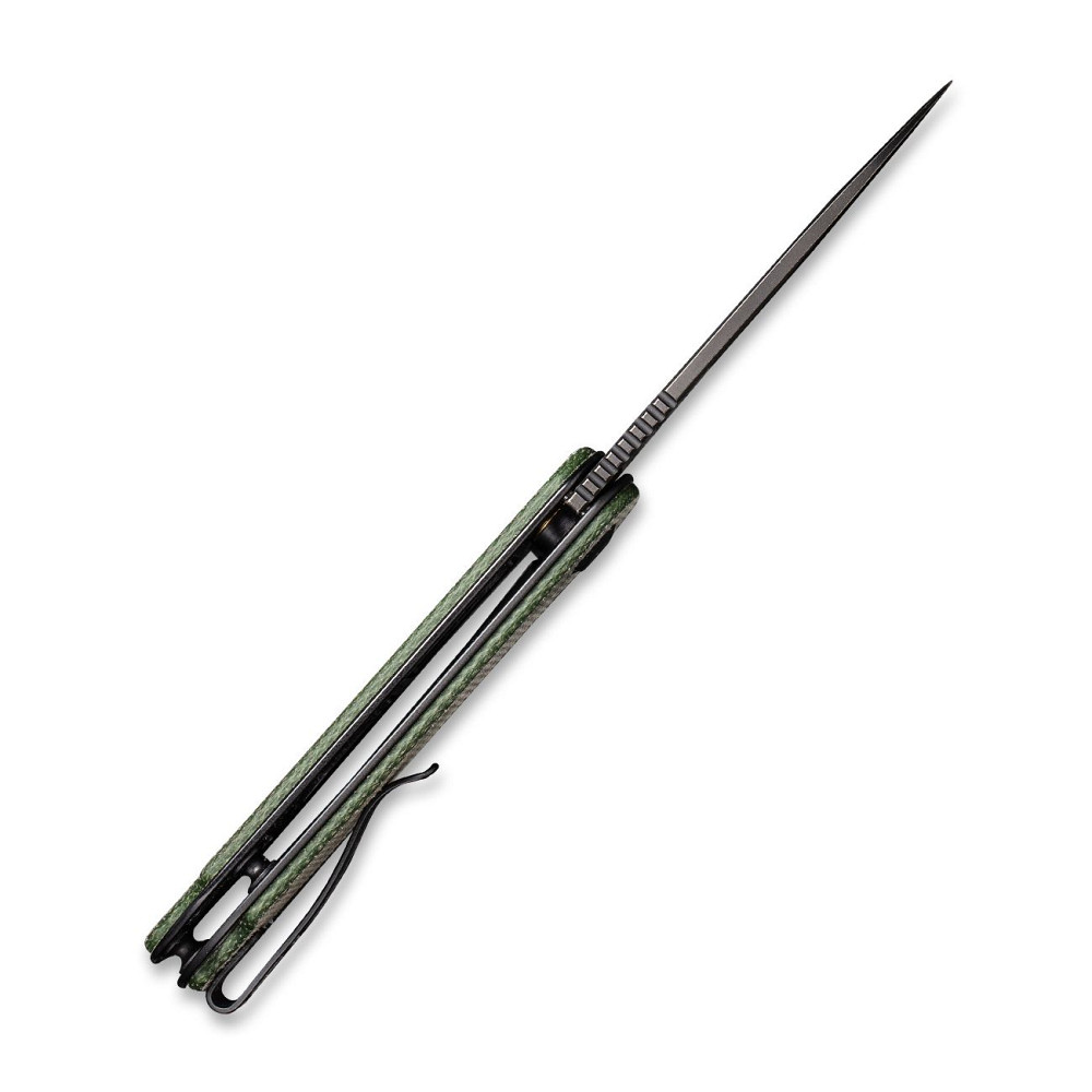 Ніж складаний кишеньковий Civivi Elementum, (7.5 см) D2 / Micarta зелений Київ - фото 3