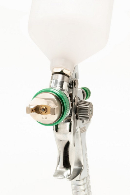 Фарбопульт MASTERTOOL HVLP ВБ 600 мл пластик Ø1.3 мм 150-220 л/хв 3-4 бар тип А 80-8901 Рівне - фото 2