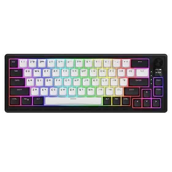 Клавіатура бездротова Hator Skyfall 65 MAG Ultima 8K Wireless Black/White (HTK3860UA) ( 17295 ) Харьков