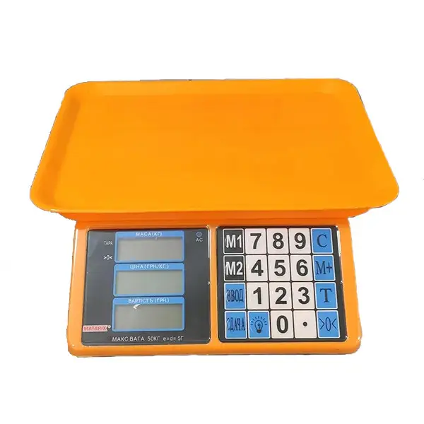 Весы торговые MATARIX MX-412 50кг M Одесса - изображение 2