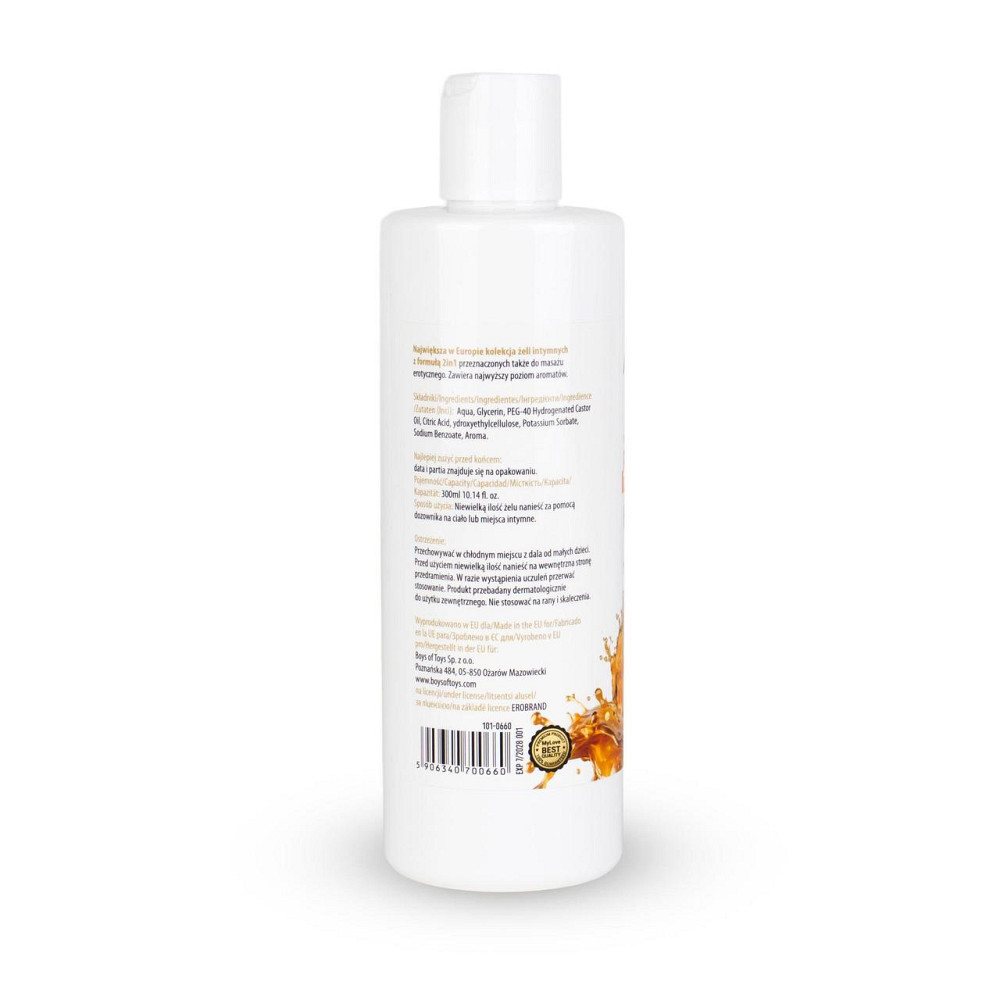 2в1 лубрикант та масажний гель - MyLove Aroma Series Intim&Massage Honey, 300 мл Sex Aura Київ - фото 6