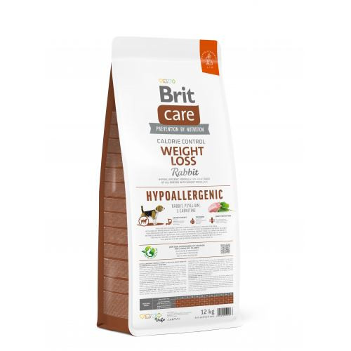Корм сухий Brit Care Dog Hypoallergenic Weight Loss для собак із зайвою вагою гіпоалергенний з кроликом 12 кг Київ - фото 3