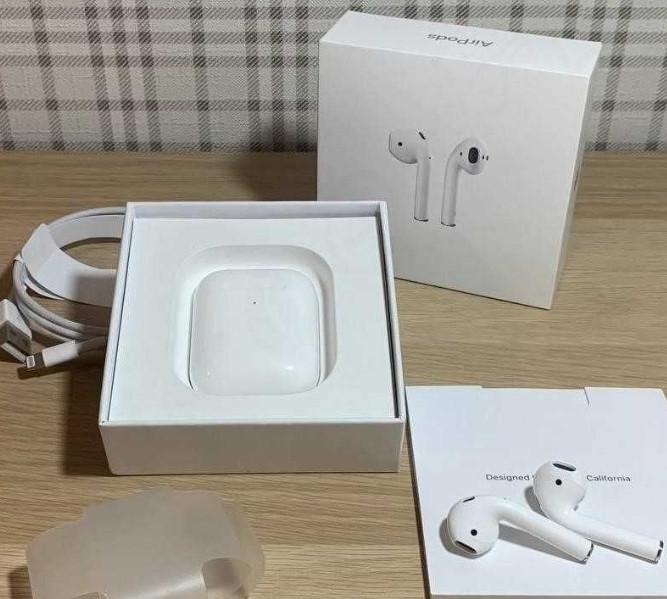 Наушники Airpods 2 к 1в1!!+ чехол в подарок. Киев - изображение 1