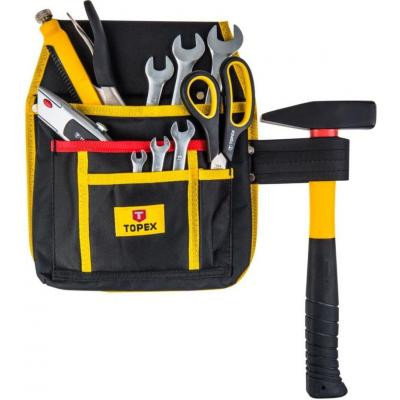 Сумка для інструмента Topex карман 4 гнiзда, петля для молотка (79R431) Вінниця - фото 2