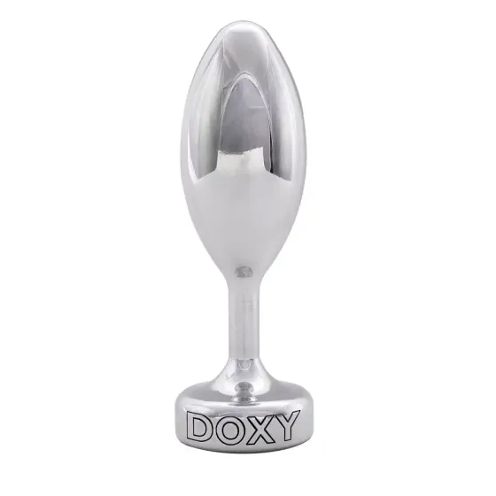 Металева анальна пробка DOXY Butt Plug SMOOTH, гладенька, діаметр 3,3 см Львів