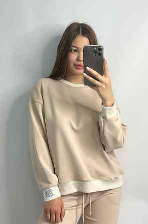 Світшот жіночий трикотажний Пудровий M/L Харків