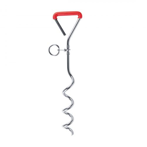 Фіксатор Trixie для кріплення тросового повідця на газоні 40 см d-9 мм Київ - фото 1