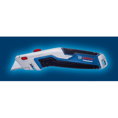 Нож монтажный Bosch строительный трапециевидный складной, корпус пластик, 253мм (1.600.A01.V3H) Винница - изображение 4