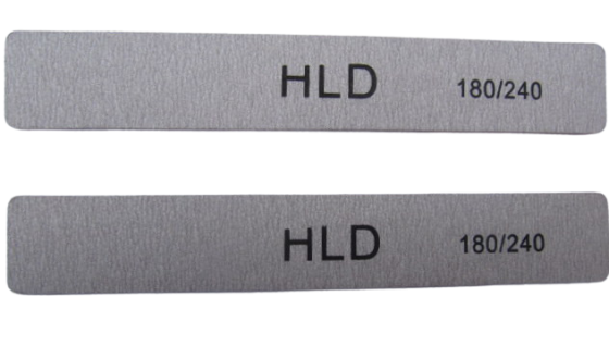 Пилочка минеральная H L D(240*180) прямоугольная широкая серая Киев