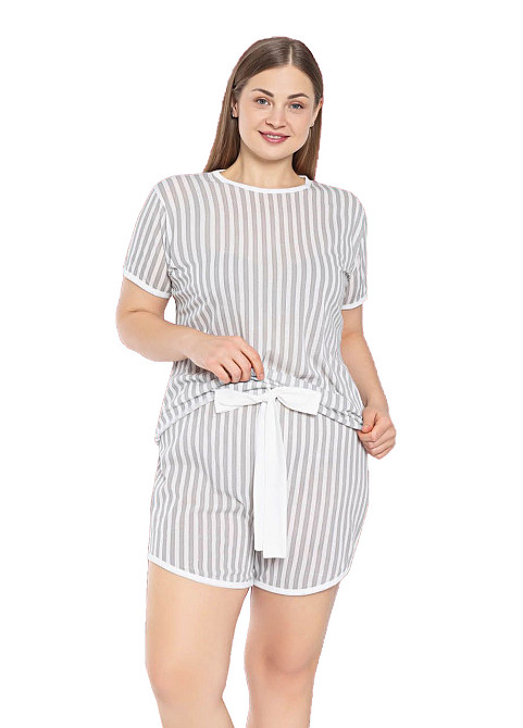 Пижама шорты и футболка  P1452 3XL Киев - изображение 1