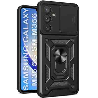 Чохол до мобільного телефона BeCover Military Samsung Galaxy M35 5G SM-M356 Black (711541) Вінниця