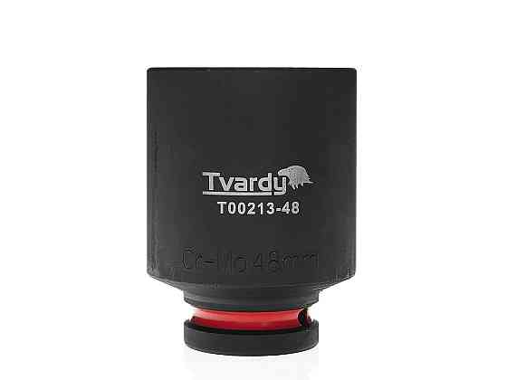 Головка ударна "Tvardy" з хром-молібденової сталі (Cr-Mo)  3/4"  6-гранна довга 48 мм Київ