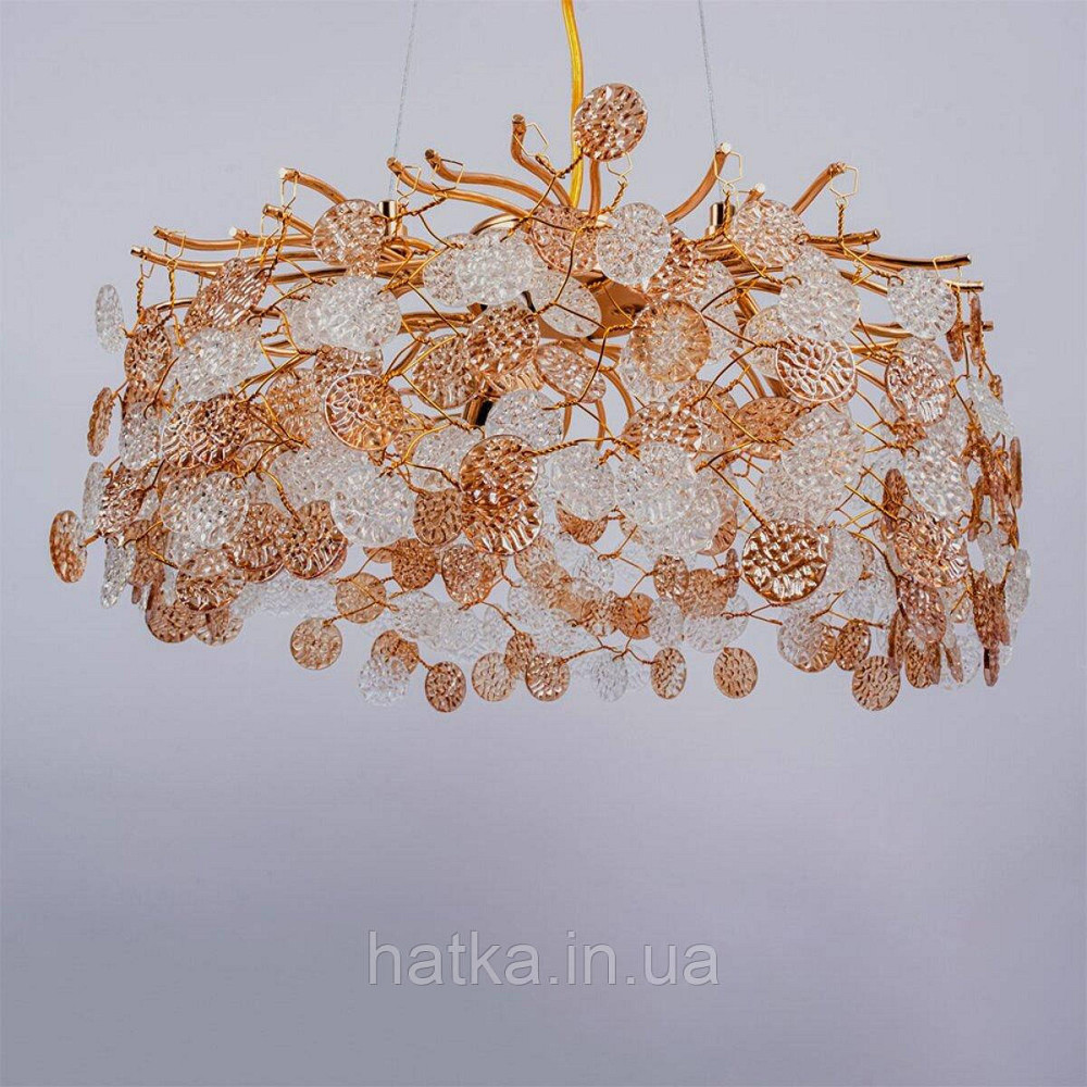 Підвісна люстра WM-7002 400-G9*5-38 GD Київ - фото 3