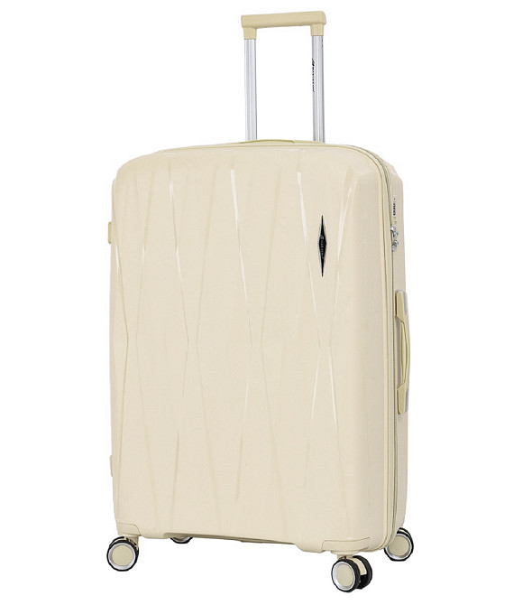 Чемодан полипропиленовый MADISSON 51103 большой 77 см шампань Киев - изображение 12