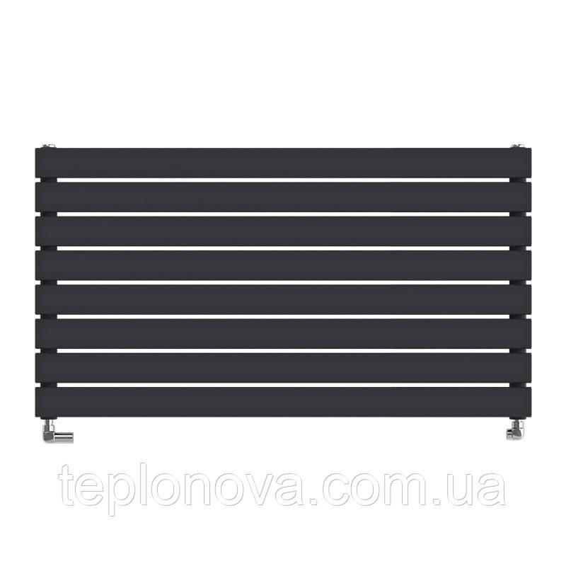 Дизайнерский радиатор 544/1000 (мм) черный мат IDEALE VITTORIA H 12 8/544/1000 Черновцы - изображение 1