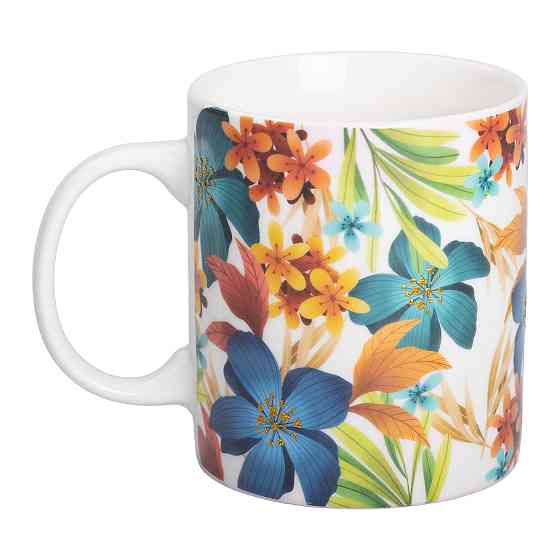 Liling Rongxiang Ceramic Кружка порцелянова з малюнком 400 (мл) для чая та кави RX-N240472BL Коломыя