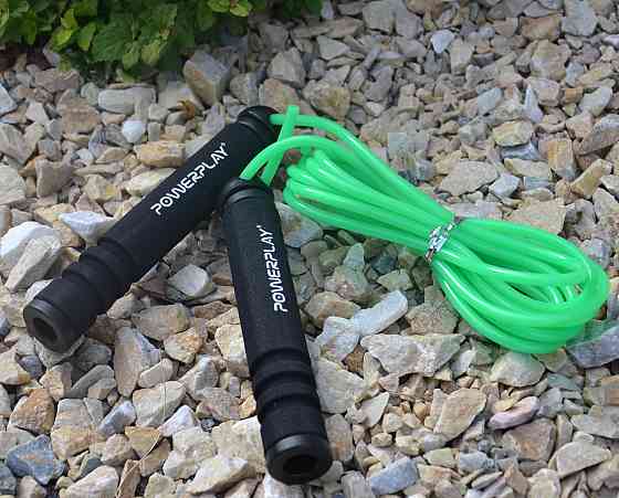 Скакалка PowerPlay 4205 Classic Plus Jump Rope Зелена (2,7m.) Кам'янське
