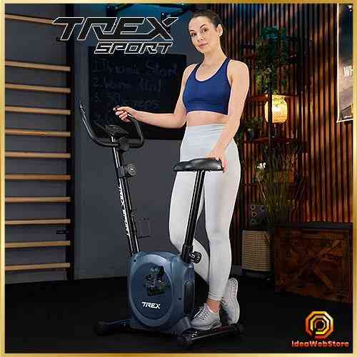 Велотренажер магнитный TX-350MB домашний компактный тренажер для дома кардио и фитнес тренировок СИНИЙ Киев