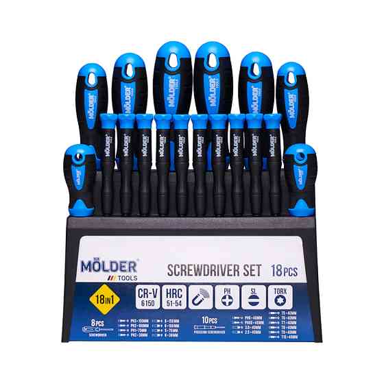 Набір викруток Molder 18шт Львів