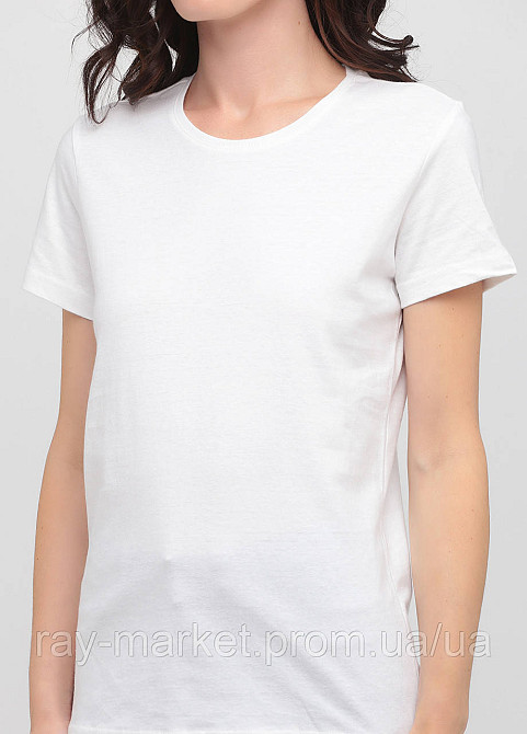 Футболка базовая плотная Stedman Comfort-T женская белая (ST2160-WHI) Киев - изображение 2