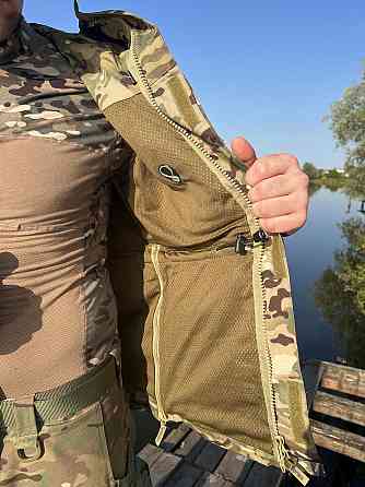 Мужская тактическая куртка форменная одежда Tactical Series, водонепроницаемая весенняя  мультикам   WAR Львов