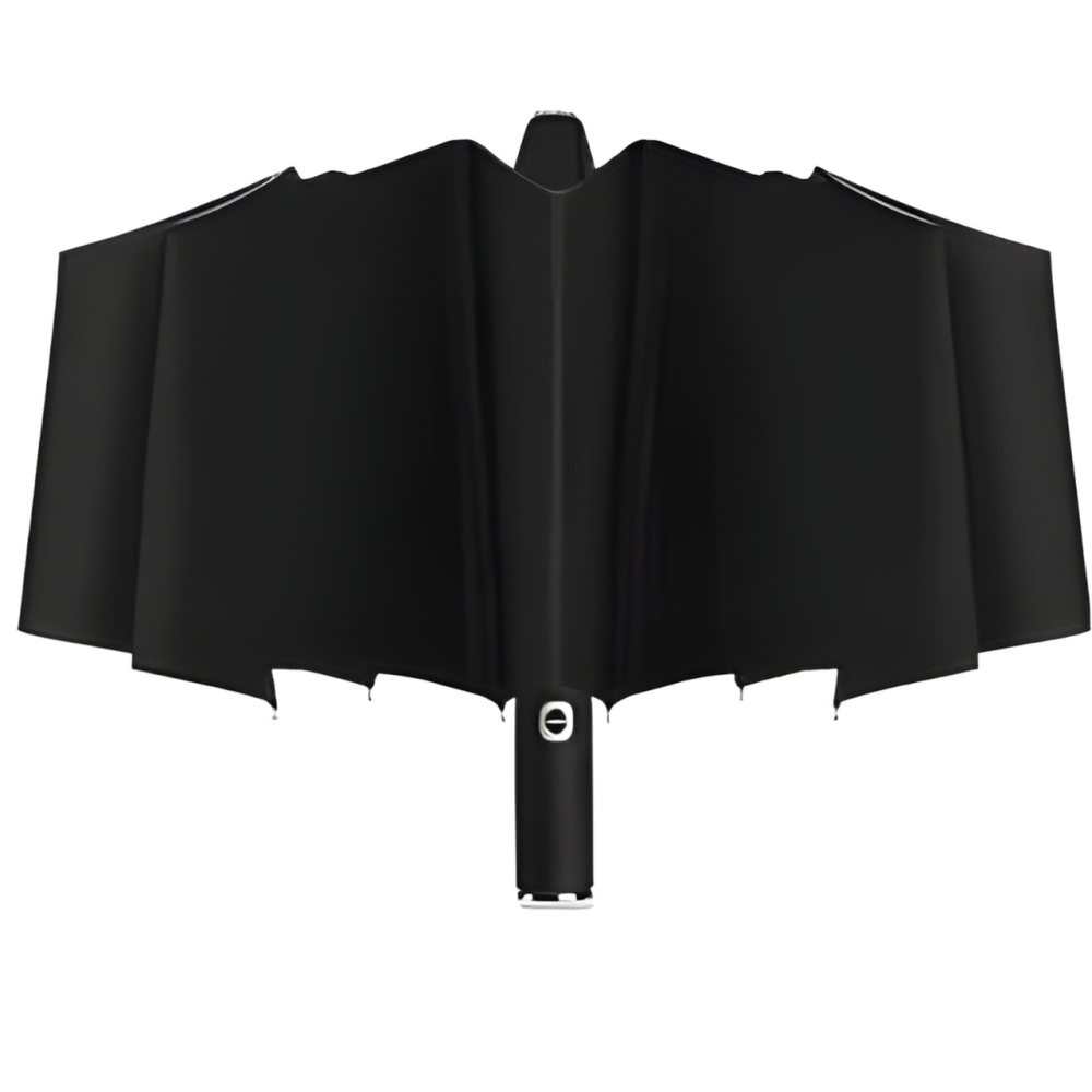 Парасолька з Led-ліхтариком на 10 спицях від дощу, сонця, діаметр 105 см, парасолька автоматична з вбудованим ліхтарем, чорна Кам'янець-Подільський - фото 5