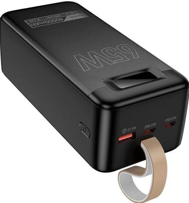 Повербанк Hoco DB82 40000 mAh 65W для ноутбуков. Харьков - изображение 1