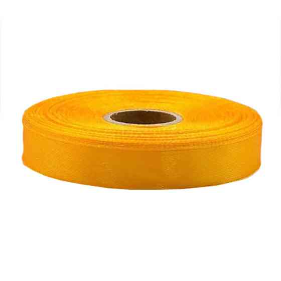 Атласная лента для рукоделия АБ-641, 1,2см x 23 м, Оранжевый Винница