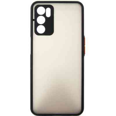 Чохол до мобільного телефона Dengos Matte OPPO A16 (black) (DG-TPU-MATT-103) Вінниця