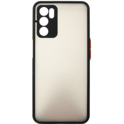 Чохол до мобільного телефона Dengos Matte OPPO A16 (black) (DG-TPU-MATT-103) Вінниця - фото 1