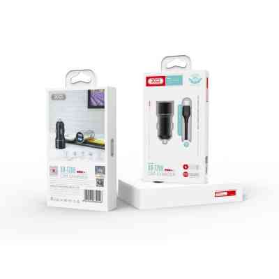 Зарядний пристрій XO TZ09 2.4A/2 USB + cable microUSB Black (XO-TZ09M-BK) Вінниця