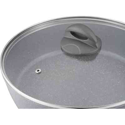 Сковорода Ardesto Gemini Gourmet Apulia з кришкою 24 см (AR2424GGL) Винница