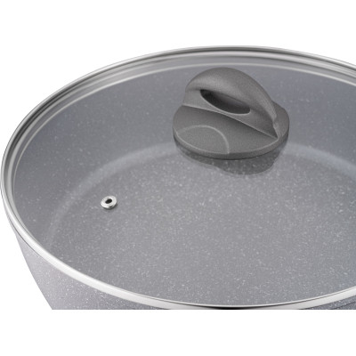 Сковорода Ardesto Gemini Gourmet Apulia з кришкою 24 см (AR2424GGL) Винница - изображение 2