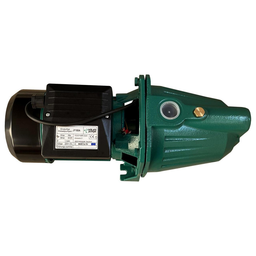 Насос центробежный VOLKS pumpe JY100A 1,1кВт чугун длинный (000010073) Киев - изображение 4